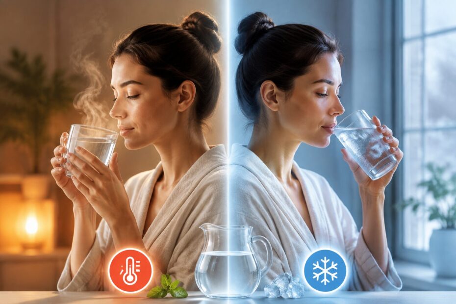 Какую воду лучше пить: теплую или холодную?